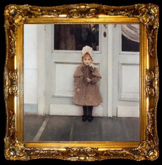 framed  Fernand Khnopff Portrait of Jeanne Keeer, ta009-2